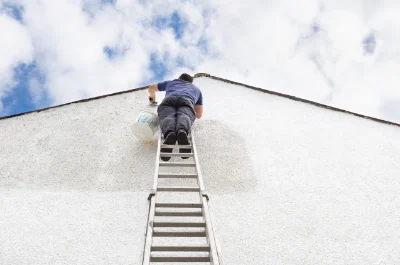 Peinture extérieure à Trédias — façades et ravalement